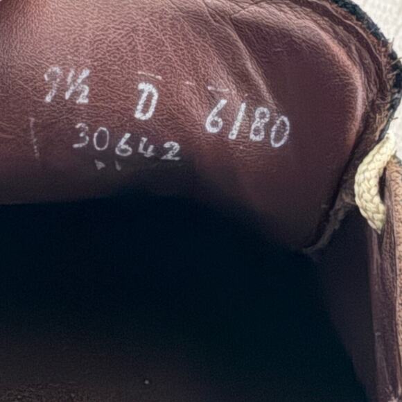 Allen Edmonds Voyager 6180 9.5 Distressed Black Leather Casual Comfort Shoe - Picture 5 of 11